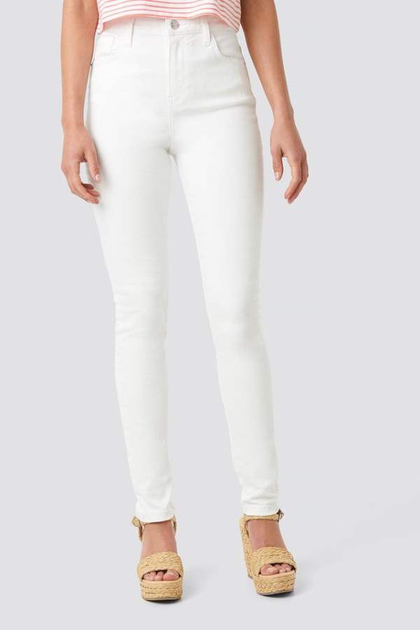 Women Super Skinny Fit Mid-Rise Clean Look Stretchable Jeans - Back View - AceCart