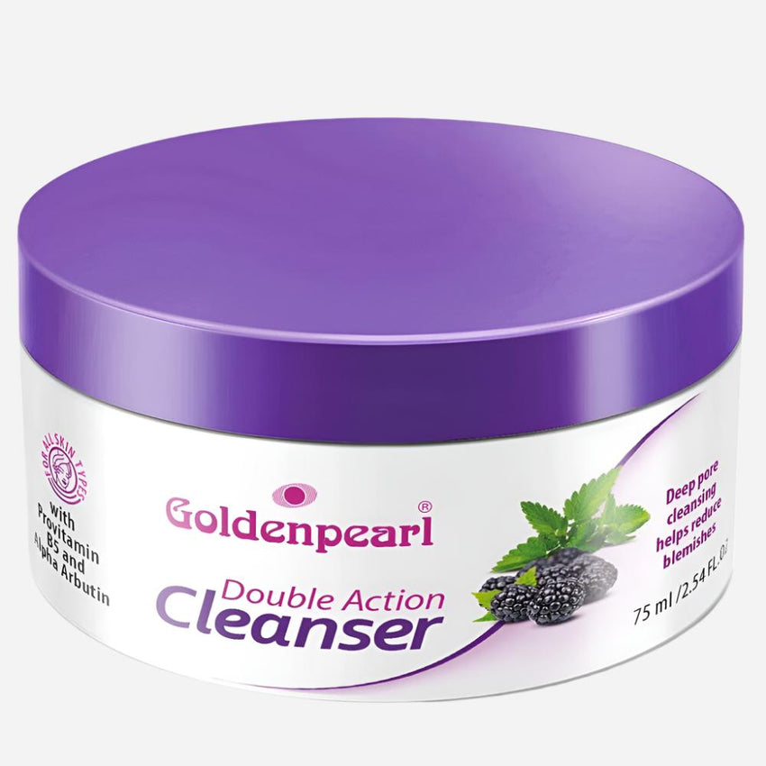 Golden Pearl Double Action Cleanser 75ml - Front View
