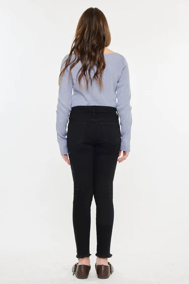 Rachell High Rise Ankle Skinny Kid Girls Jeans