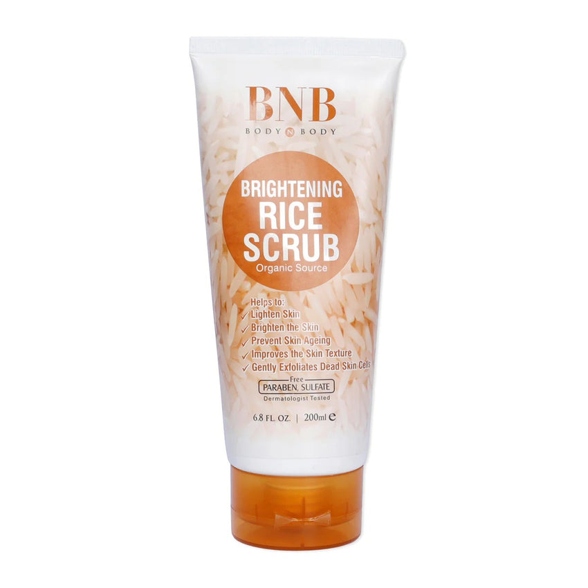 BNB Rice Scrub 200ml - Front View