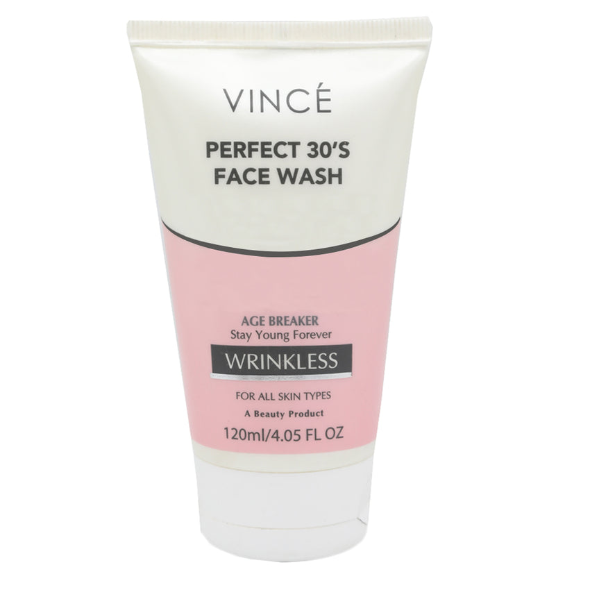 Vince Wrinkless Face Wash 100ml - Front View
