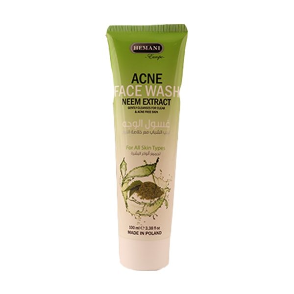 Hemani Face Wash 100 ML - Acne Neem - Front View