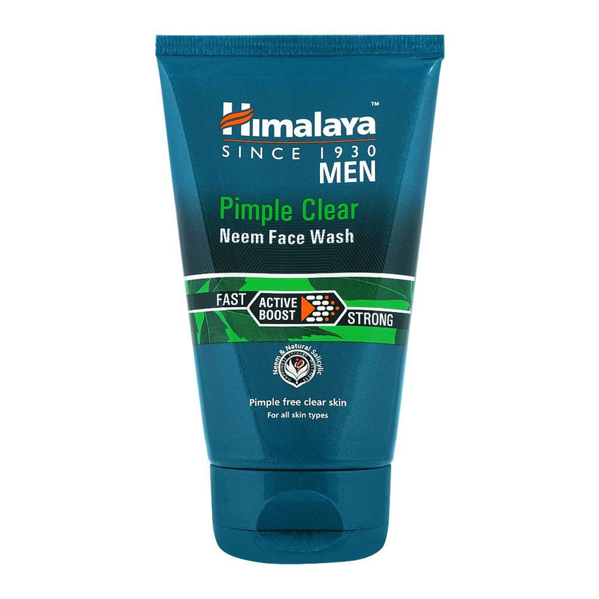 Himalaya Men Pimple Clear Neem Face Wash, 100ml - Front View