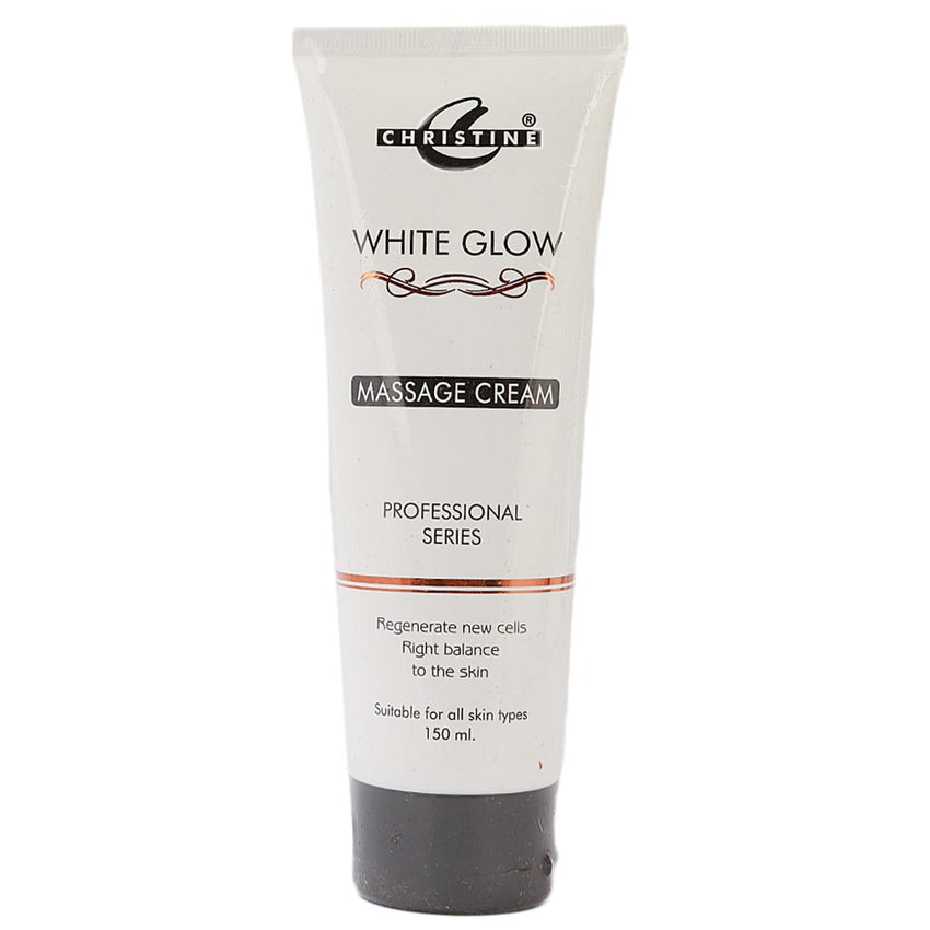 Christine White Glow Massage Cream 150ml - Front View