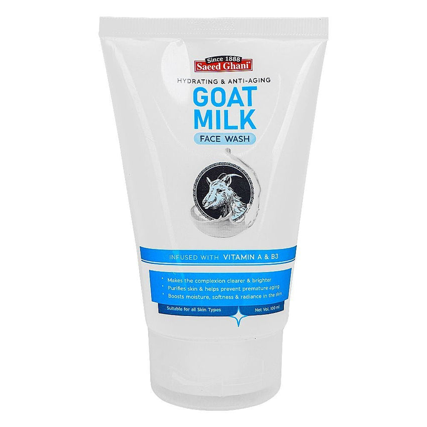 Saeed Ghani Goat Milk Face Wash 100ml - Front View