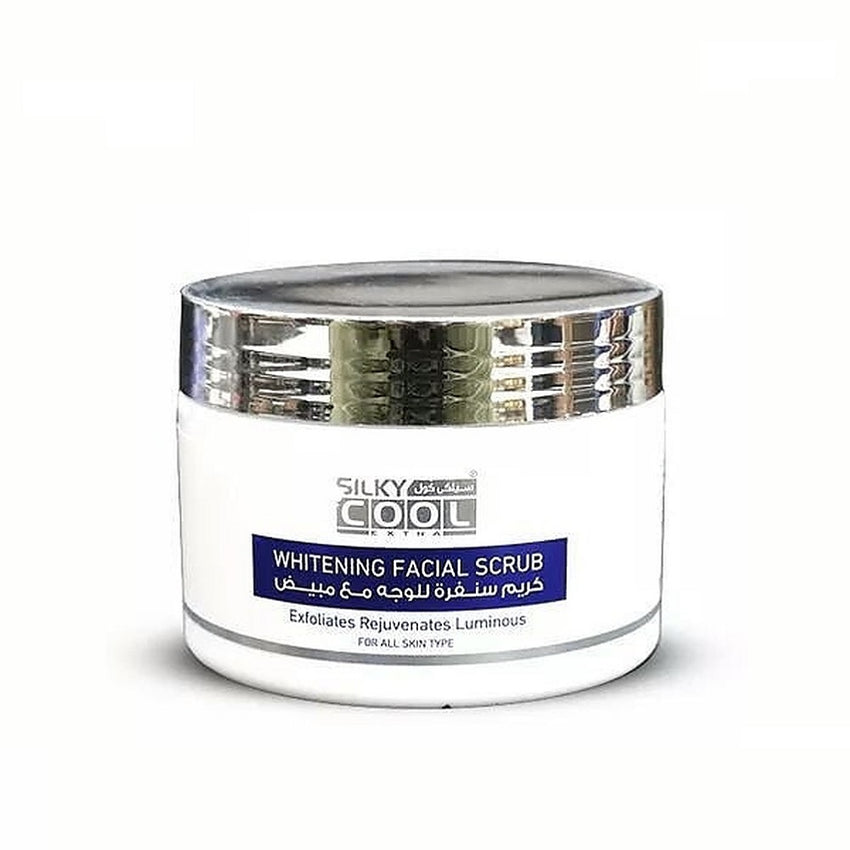 Silky Cool Whitening Facial Scrub 350ml - Front View
