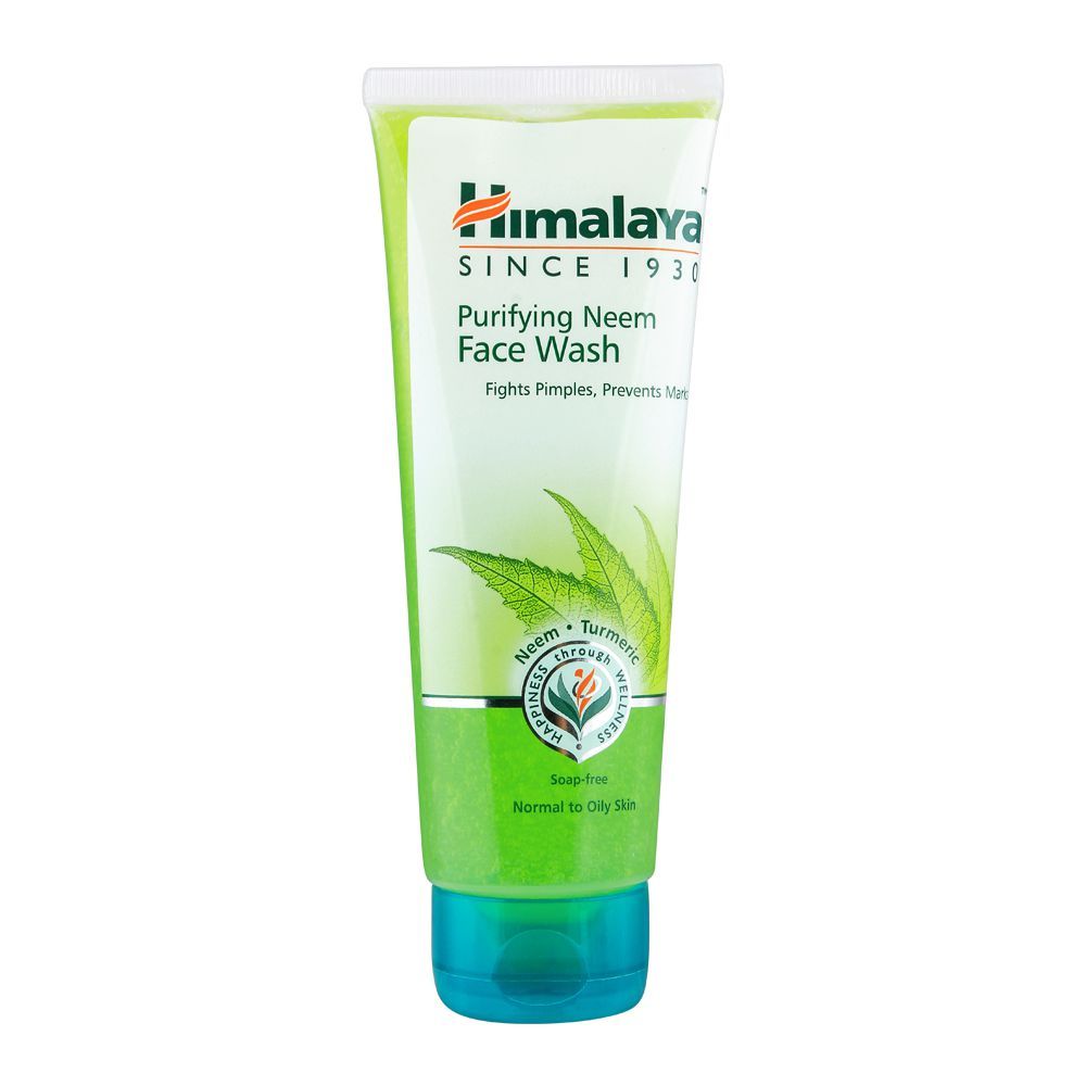Himalaya Purifying Neem Face Wash, 100ml - Front View