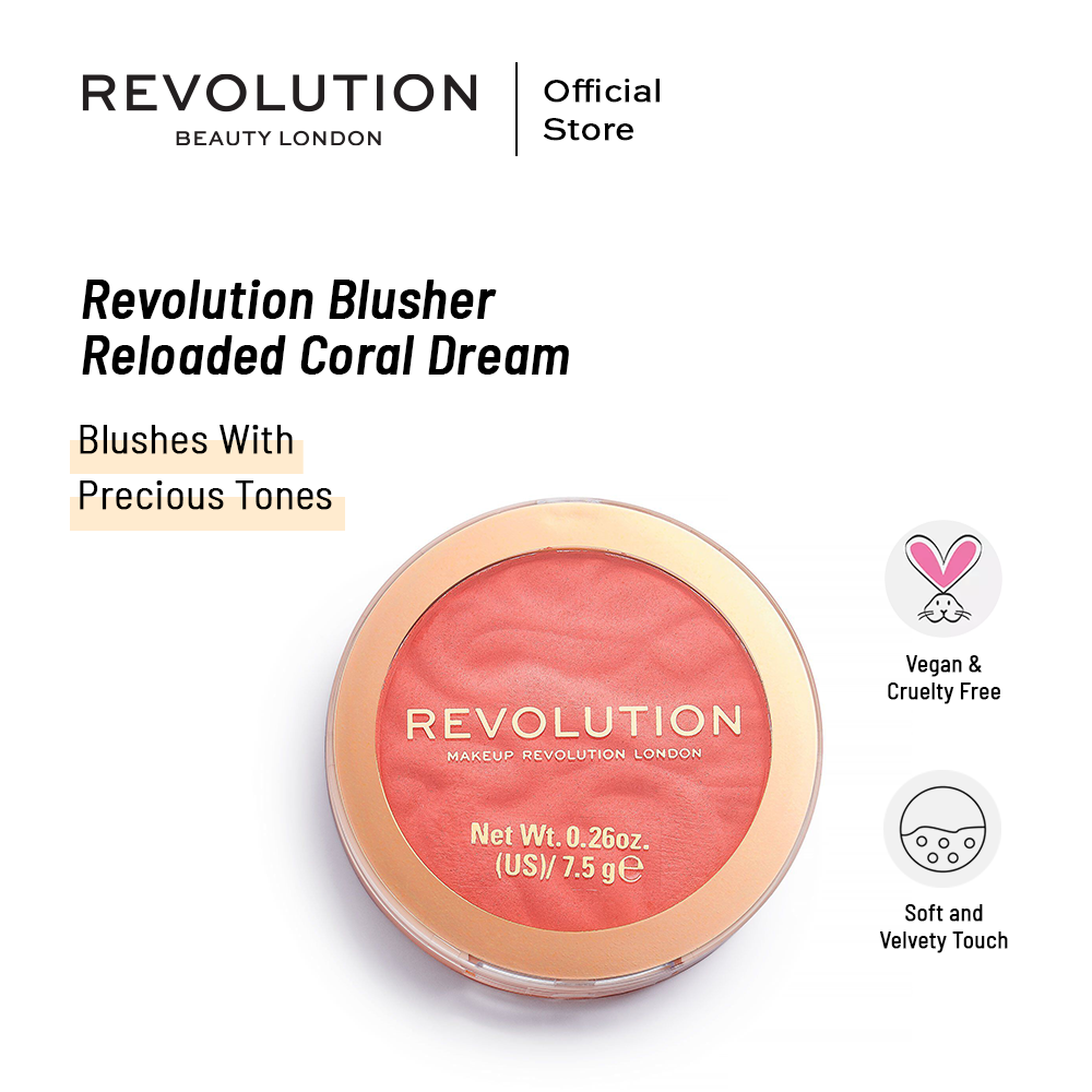 Makeup Revolution London - Blusher Reloaded Coral Dream