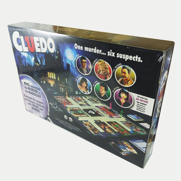 Cluedo Classic Mystery Board Game - The Thrilling Family Detective Game with New Suspect Dr. Orchid