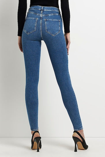 River Island Blue Jeggings - Stylish Women's Jeggings - Available In Blue