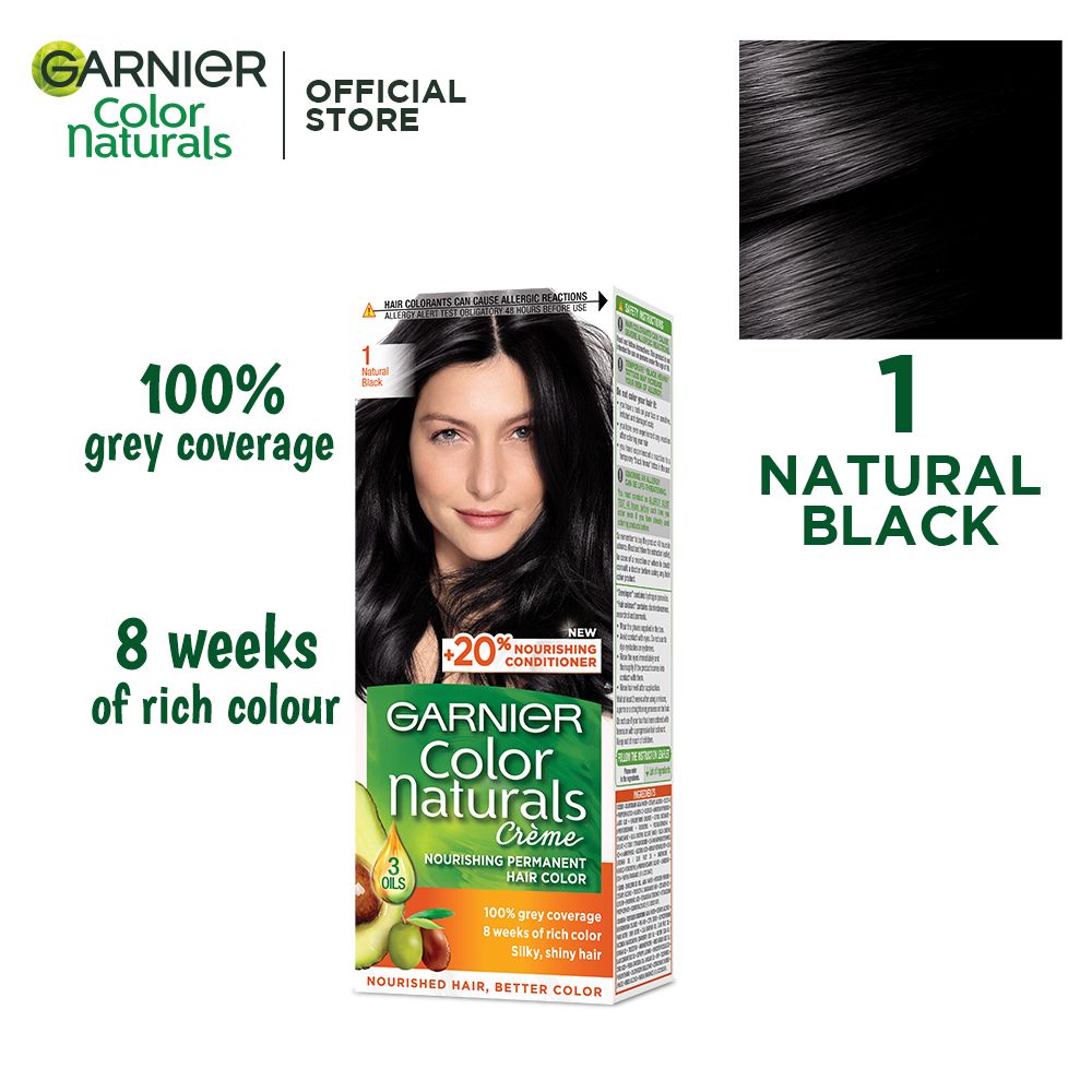 Garnier Color Natural Hair Color 1 - Front View