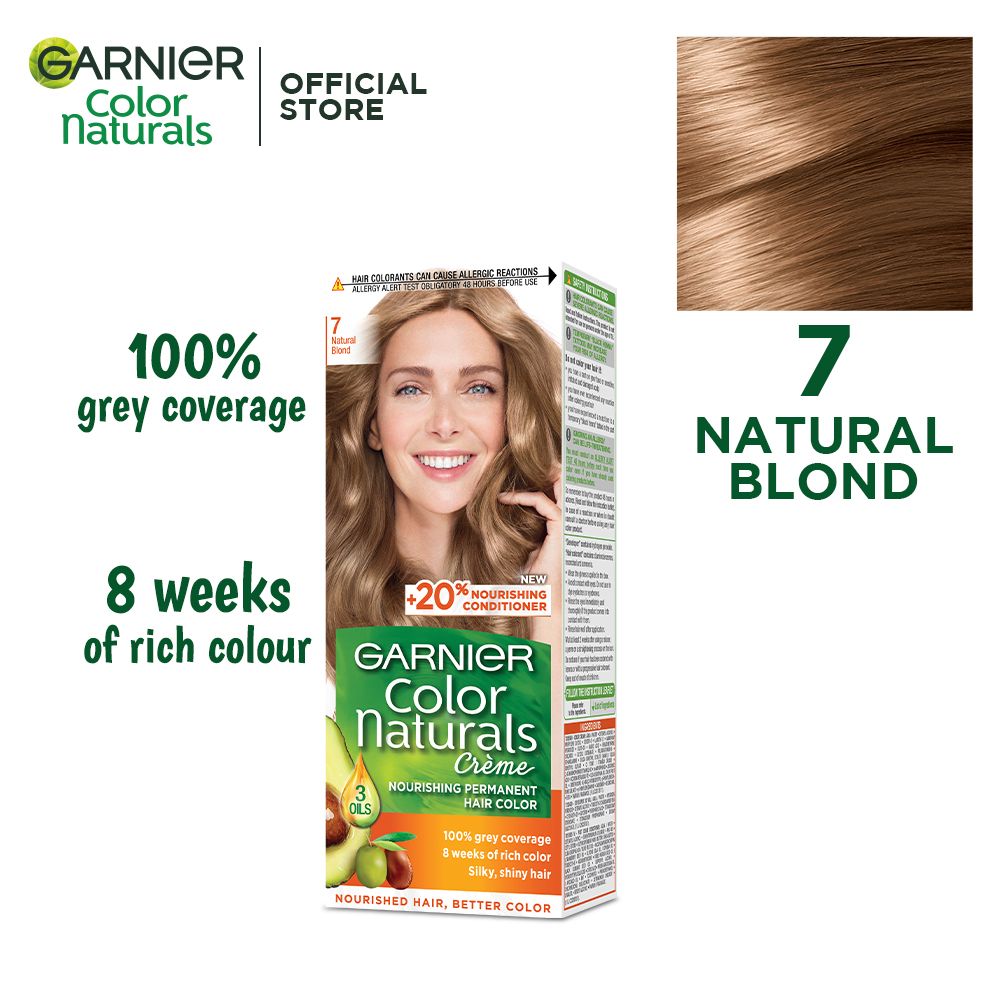 Garnier Color Natural Hair Color 7 - Front View