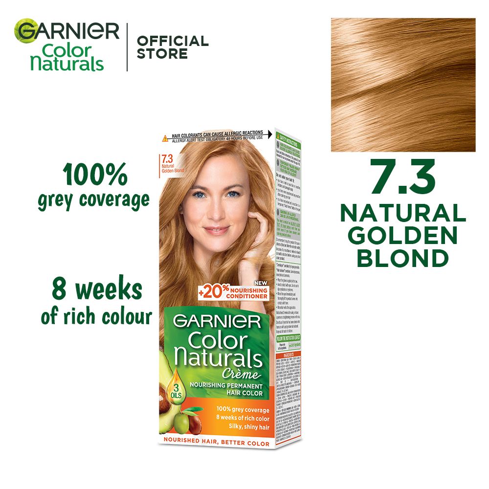 Garnier Color Natural Hair Color 7.3 - Front View