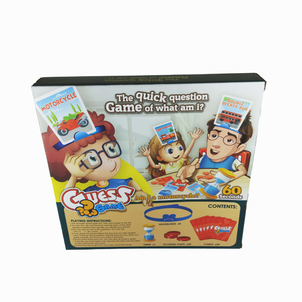 Guess Game - The Quick Question Family Board Game