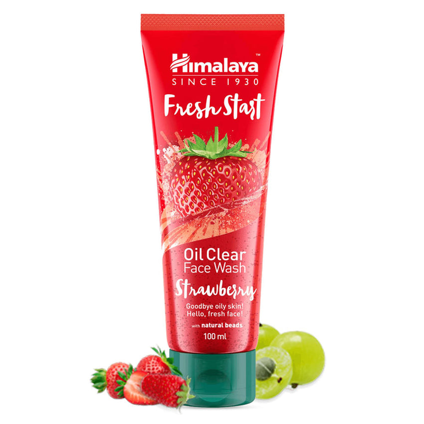 Himalaya Fresh Star Strawberry Face Wash – 100ml - Front View