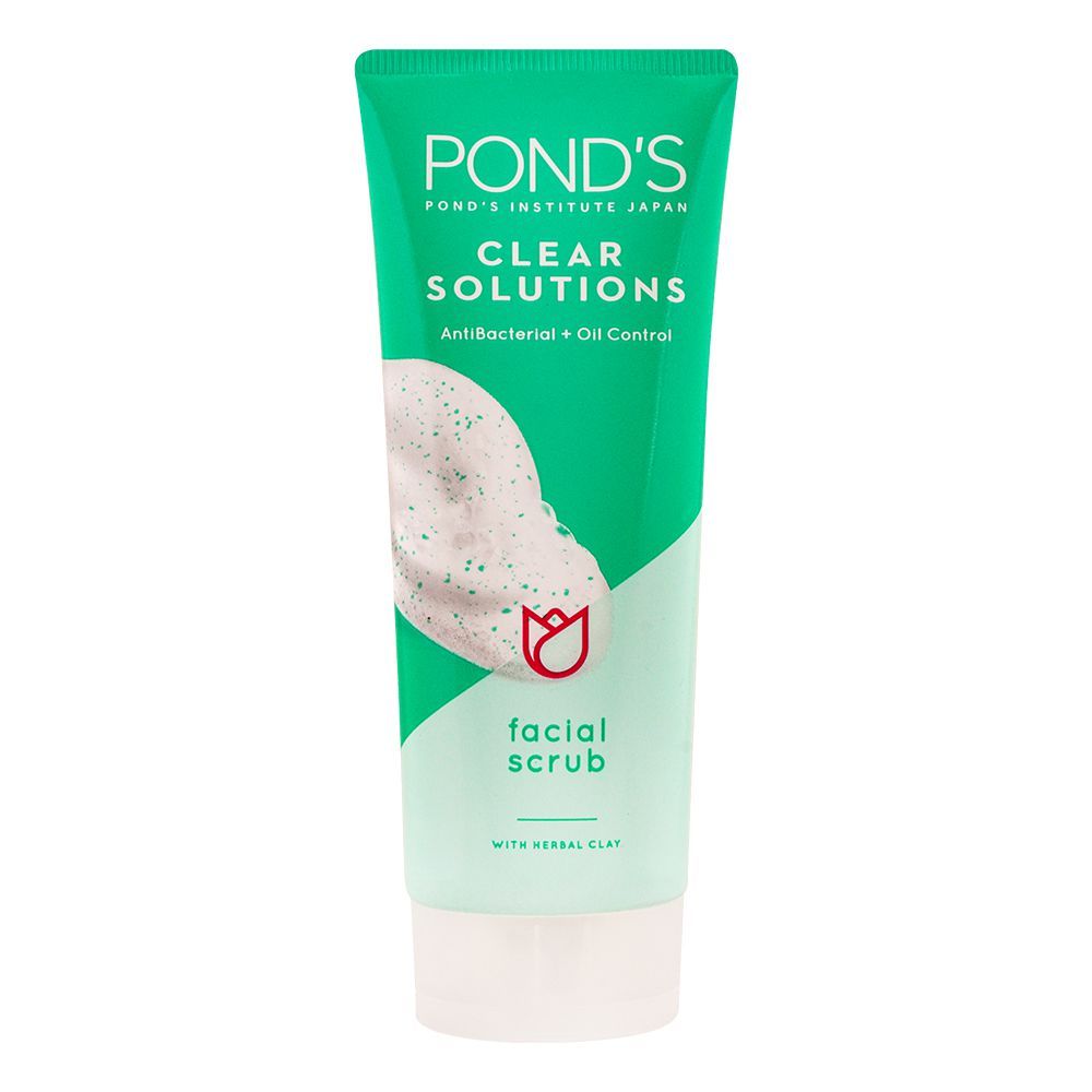 Pond's Clear Solutions AntiBacterial + Clarity Facial Scrub - Front View