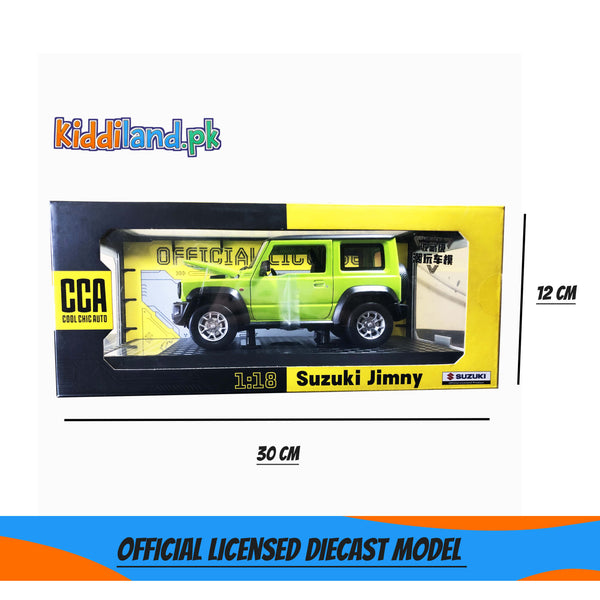 Official Licensed- Suzuki Jimny 1:18 Scale Model