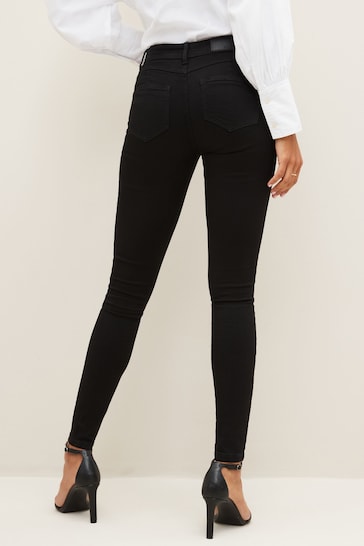 NOISY MAY Sculpting Stretch Skinny Jeans - Stylish Women's Jeggings - Available In Black
