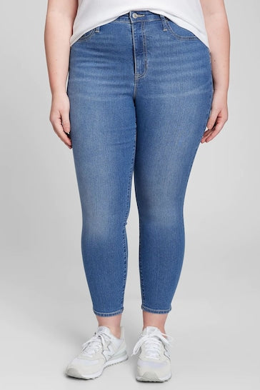 High Waisted Favourite Jegging - Stylish Women's Jeggings - Available In Blue