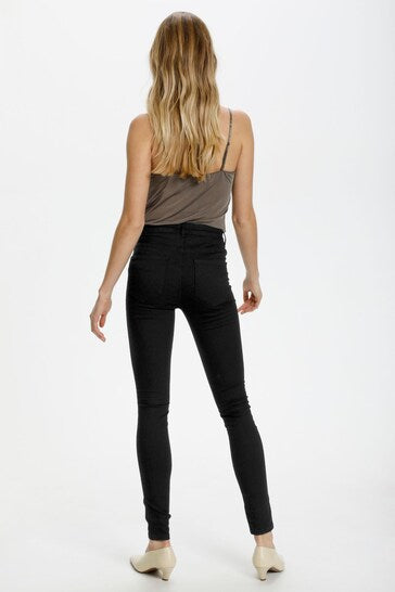 Soaked In Luxury Black Leia Skinny Jeggings - Stylish Women's Jeggings - Available In Black
