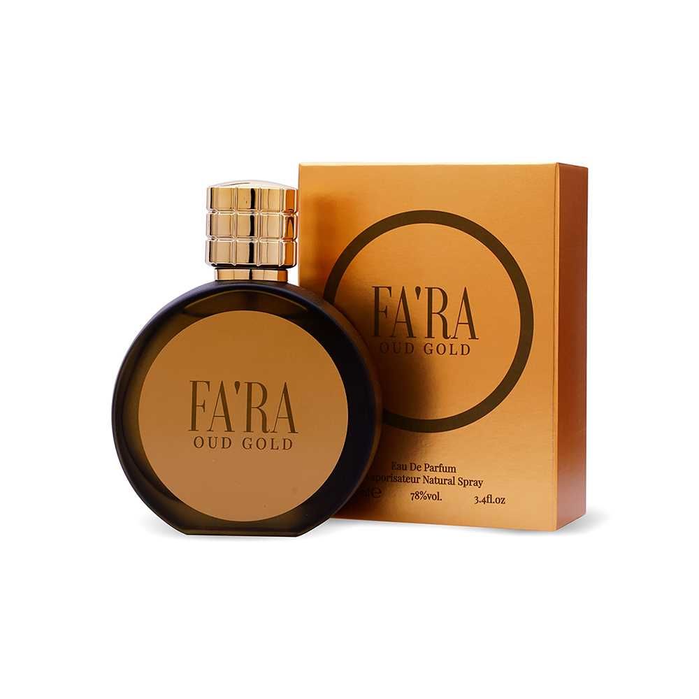 Fa'ra Oud Gold Eau De Parfum, Fragrance For Men, 100ml - Front View