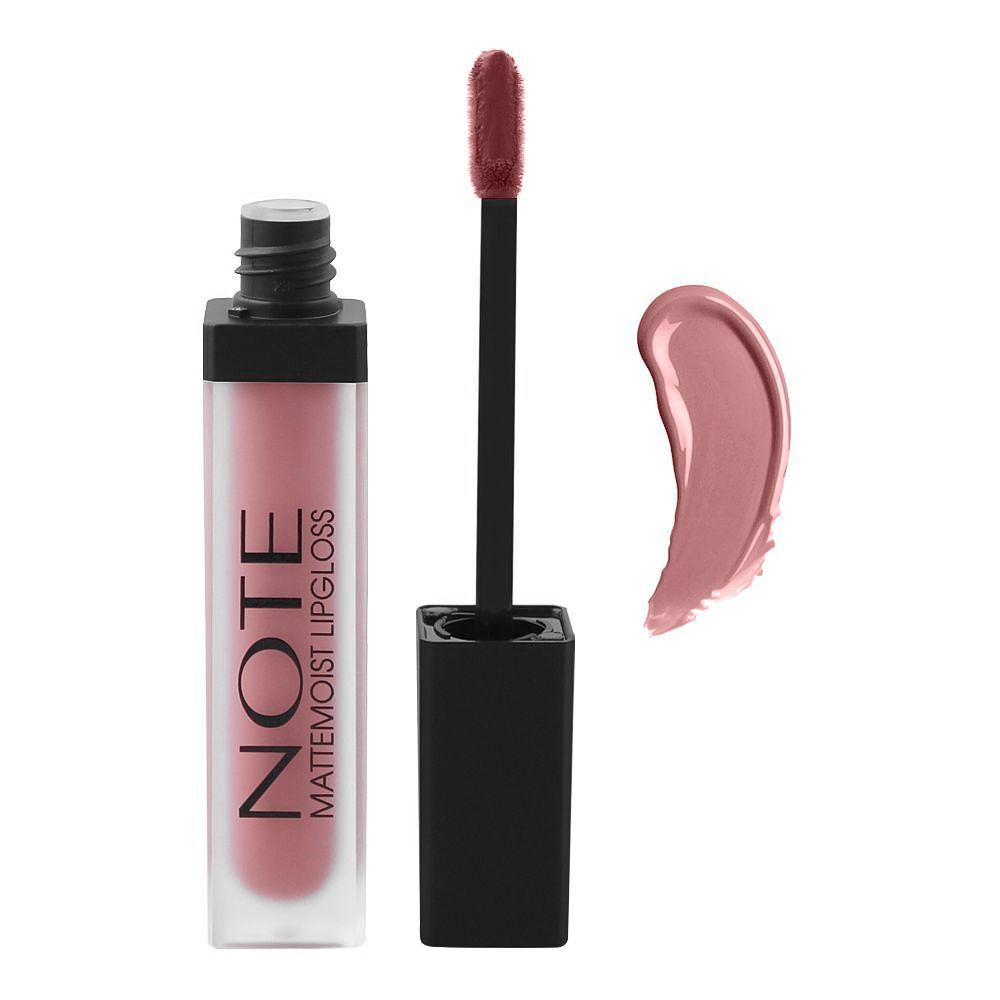 J. Note Matte Moist Lipgloss, 403 Sugar Kiss - Front View