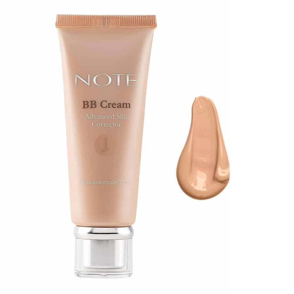 J. Note Advanced Skin Corrector BB Cream, Paraben Free, 01 - Front View