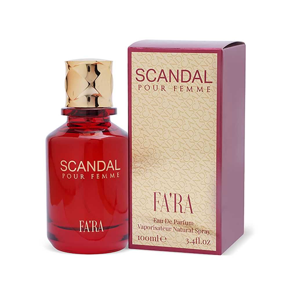 Fa'ra Scandal Eau De Parfum, 100ml - Front View