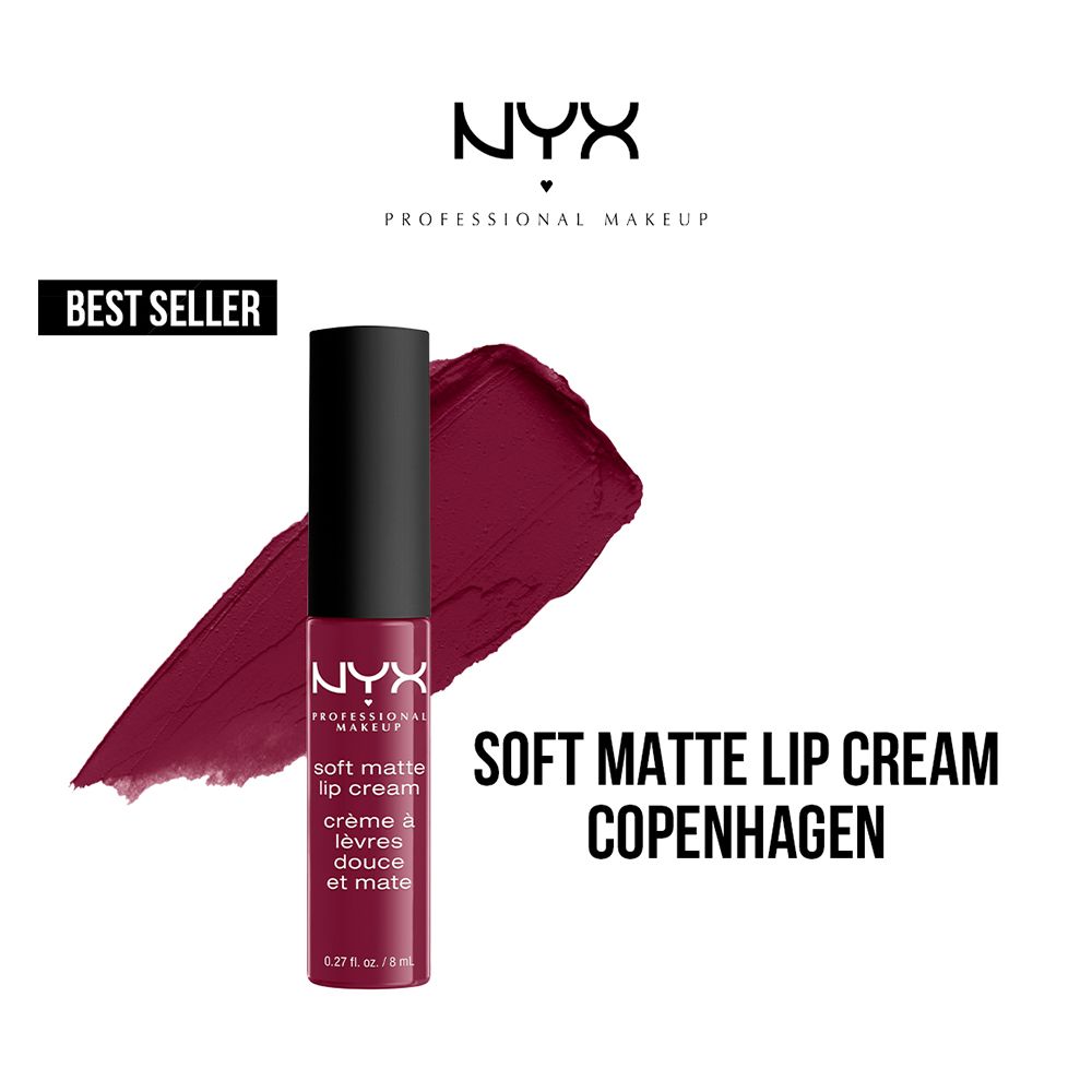 NYX Soft Matte Lip Cream, 20 Copenhagen - Front View
