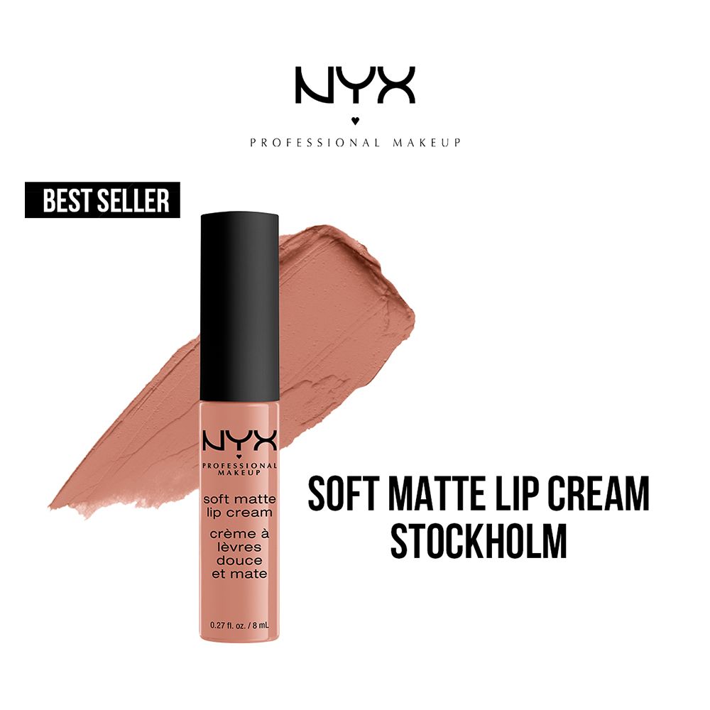 NYX Soft Matte Lip Cream, 02 Stockholm - Front View