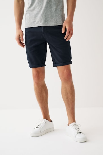 Motionflex 5 Pocket Chino Shorts For Mens Navy