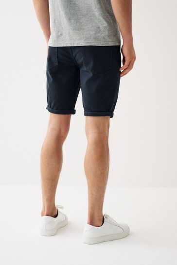Motionflex 5 Pocket Chino Shorts For Mens Navy