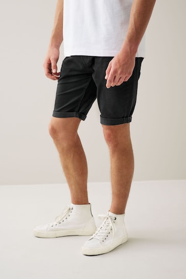 Motionflex 5 Pocket Chino Shorts For Mens Charcoal Grey