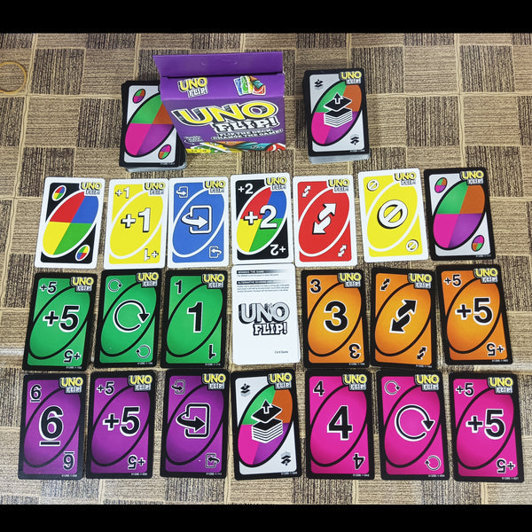 UNO Flip! Card Game - Double-Sided Fun for All Ages