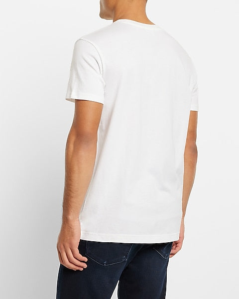 Perfect Cotton Crew Neck T-Shirt White