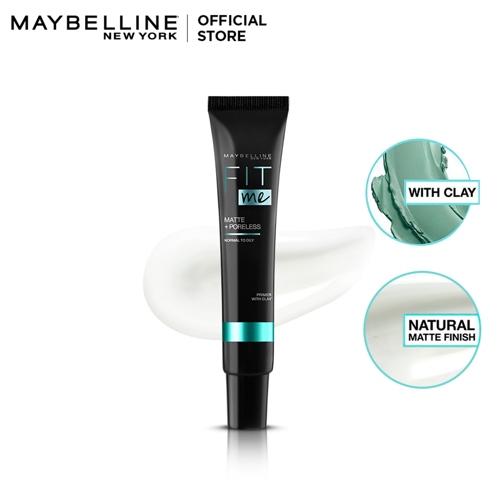 Maybelline New York Fit Me Matte + Poreless Normal to Oily Skin Primer - Front View