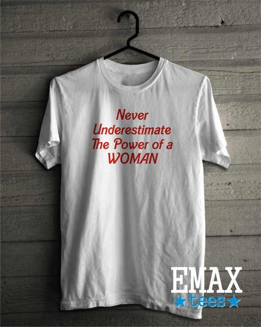 Girl Power T-Shirt for Ladies - Front View - AceCart
