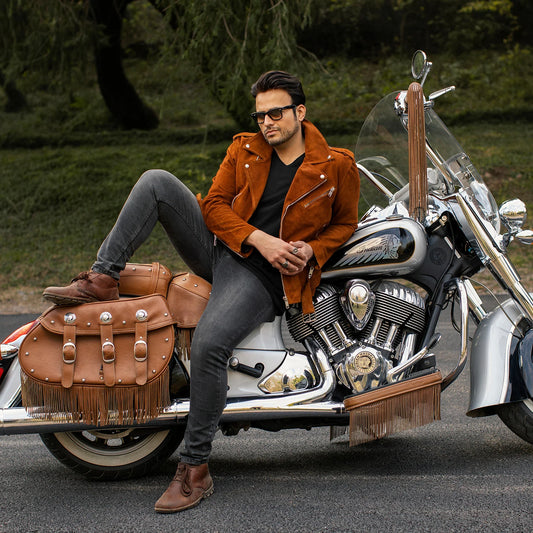 Legendary Suede Perfecto Men's Leather Jacket