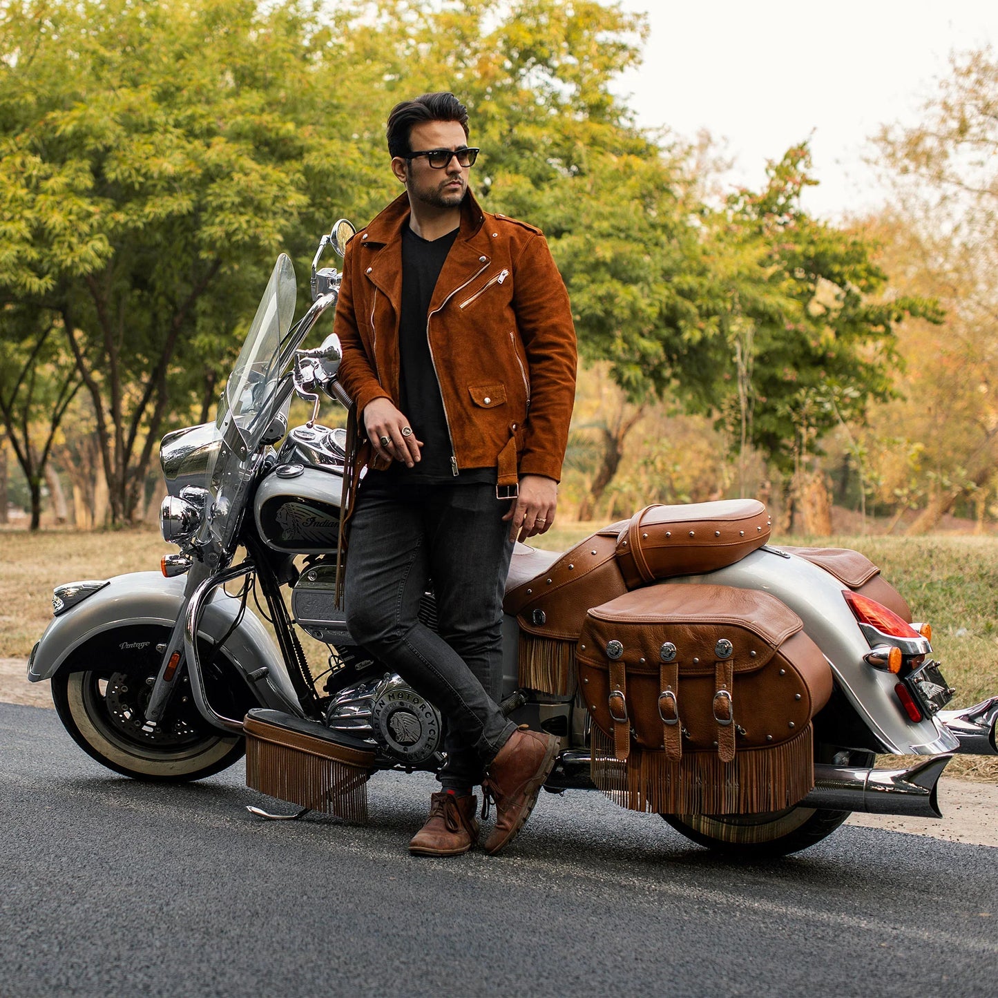 Legendary Suede Perfecto Men's Leather Jacket