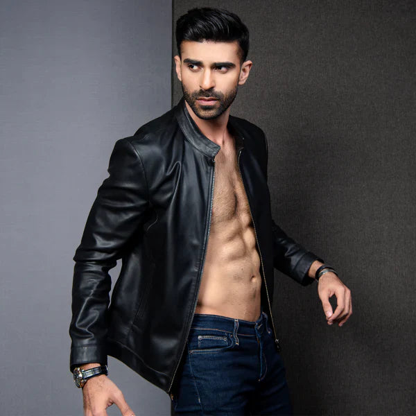 Ace Vintage - Biker Genuine Leather Jacket