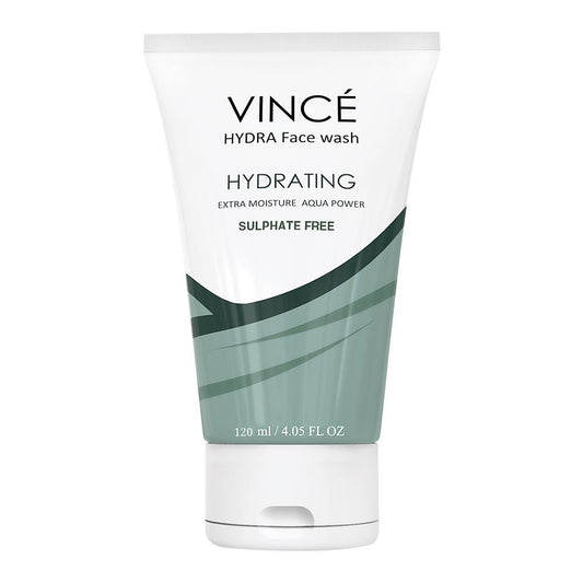 Vince Hydrating Sulphate Free Hydra Face Wash, Extra Moisture, 120ml - Front View