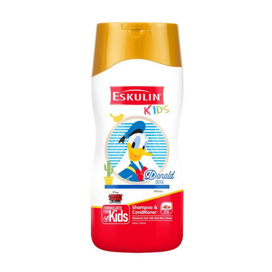 Disney Eskulin Kids Donald Duck Shampoo & Conditioner, 200ml - Front View
