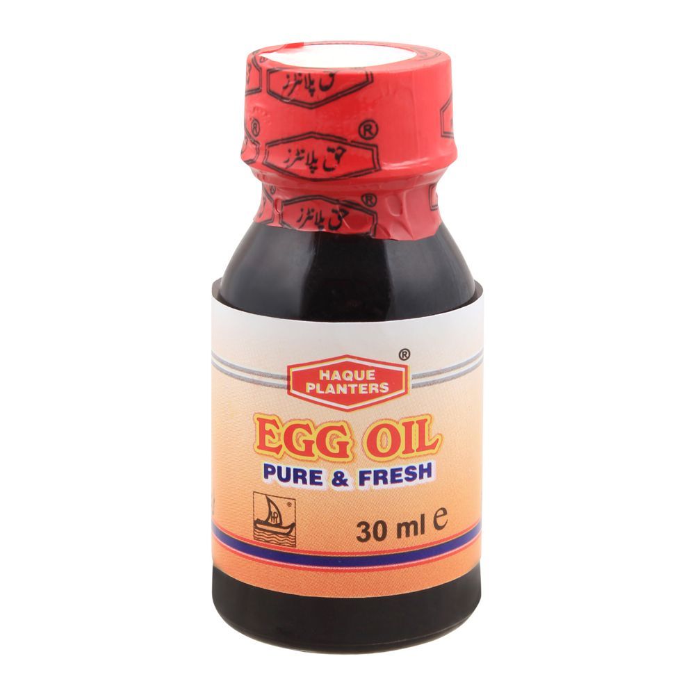 Haque Planters Egg Oil, 30ml - Front View