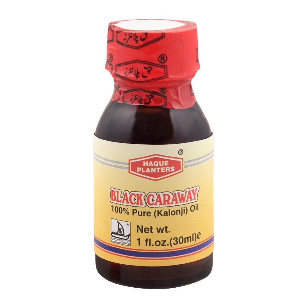 Haque Planters Kalongi Oil, 30ml - Front View