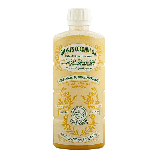 Ghani's Coconut Hair Oil, 180ml - Front View