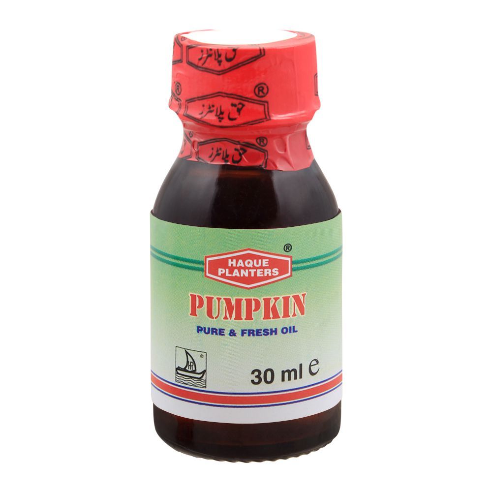 Haque Planters Pumpkin Oil, 30ml - Front View