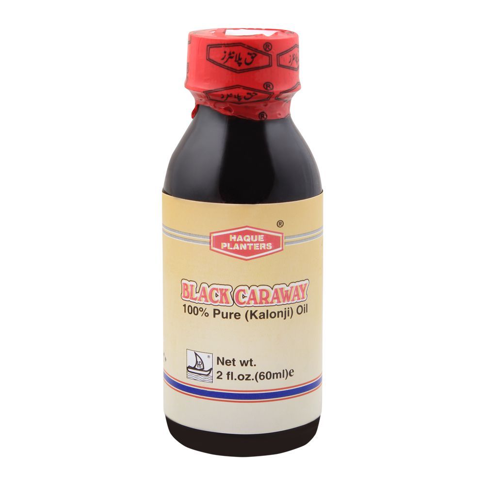 Haque Planters Kalongi Oil, 60ml - Front View