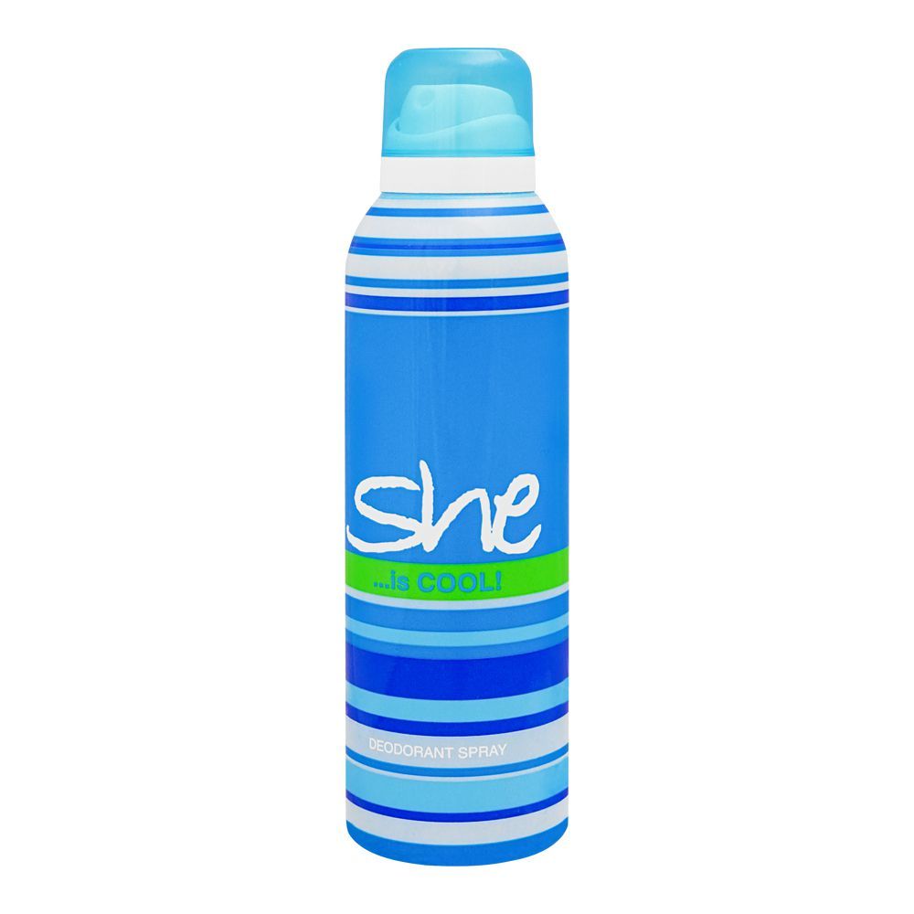 She Is Cool Deodorant Spray, For Women, 200ml - Front View