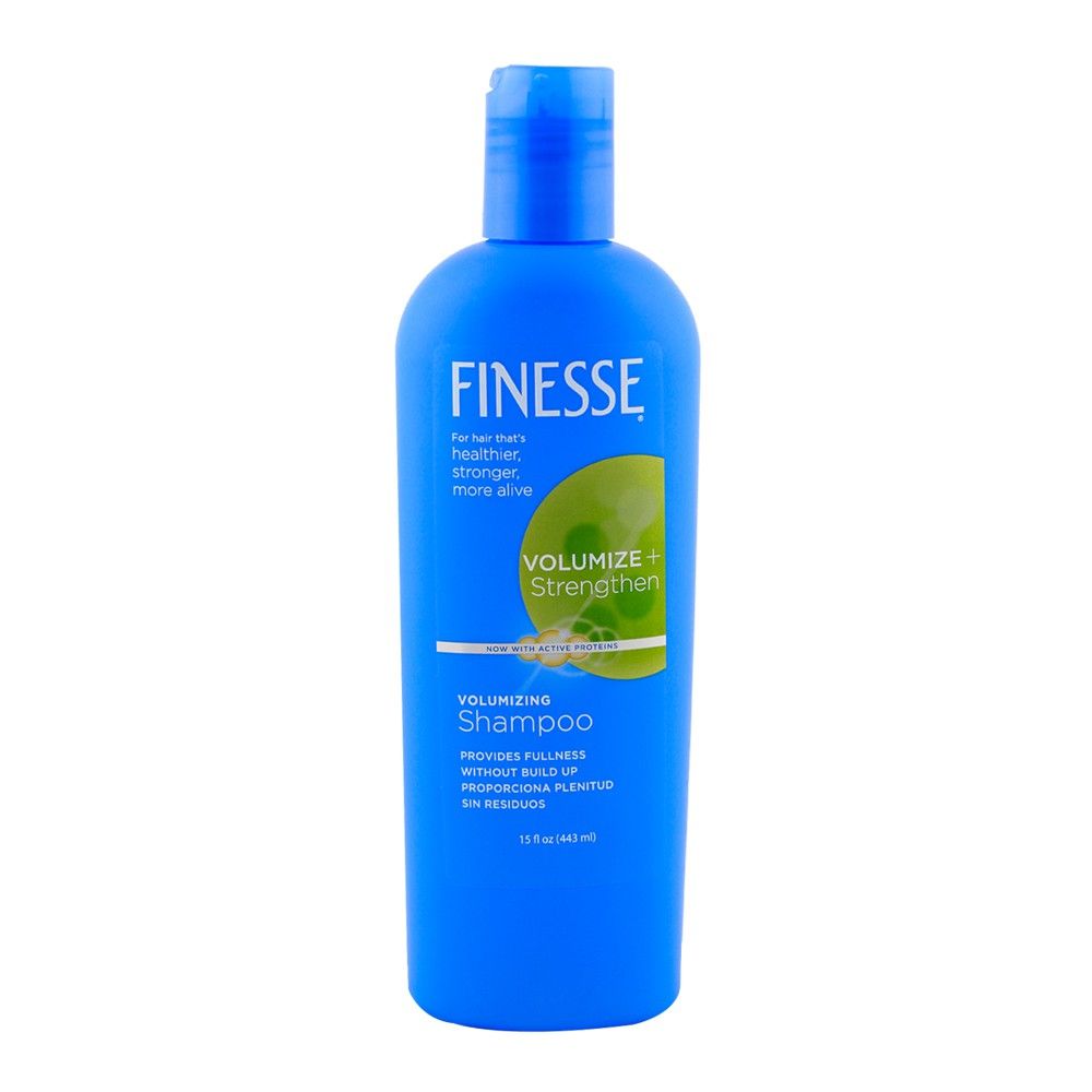 Finesse Volume + Strengthen Volumizing Shampoo 15oz - Front View