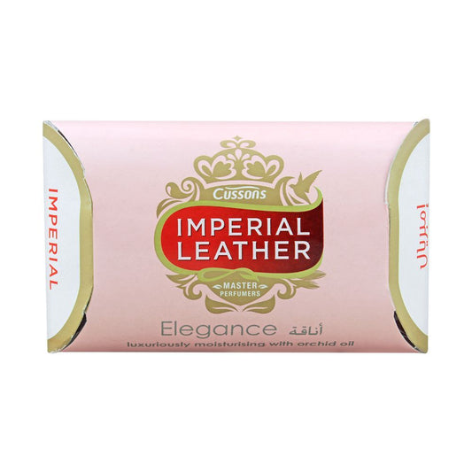 Imperial Leather Elegance Soap, Imported, With Orchid Oil, 175g - Front View